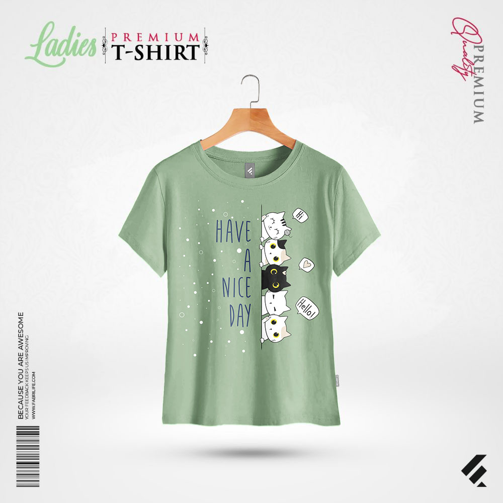 Women Premium Tee - Kitty