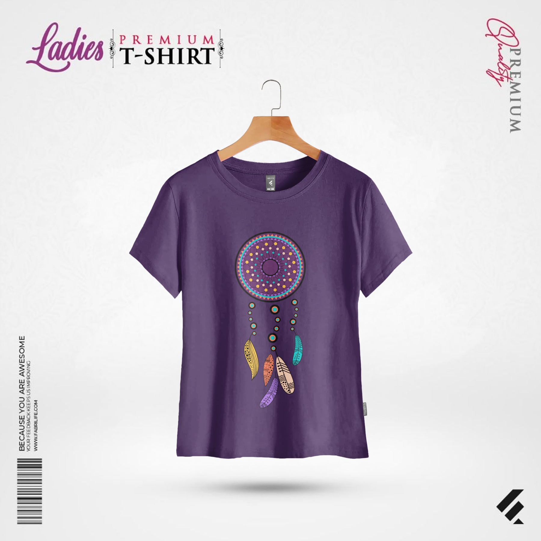 Women Premium Tee - Nefertiti